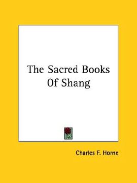 portada the sacred books of shang (en Inglés)