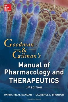 portada goodman and gilman manual of pharmacology and therapeutics, second edition