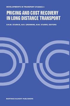 portada Pricing and Cost Recovery in Long Distance Transport (en Inglés)