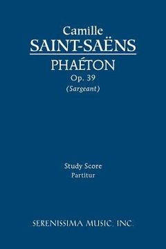 portada pha ton, op. 39 - study score (en Inglés)