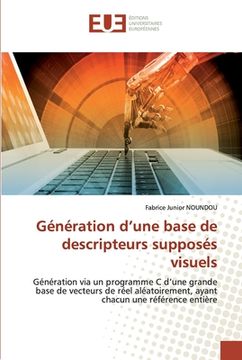 portada Génération d'une base de descripteurs supposés visuels (in French)