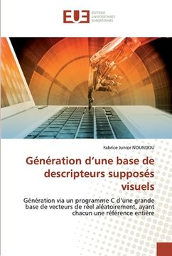 portada Génération d'une base de descripteurs supposés visuels (en Francés)