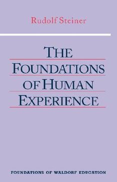 portada foundations of human experience (in English)