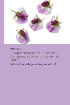 portada Comportement de La Gesse (Lathyrus Sativus) VIS a VIS de Nacl