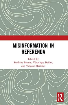 portada Misinformation in Referenda (en Inglés)