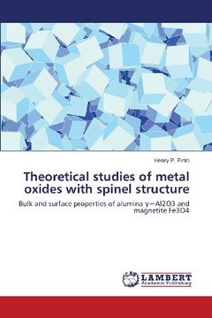 portada Theoretical Studies of Metal Oxides with Spinel Structure