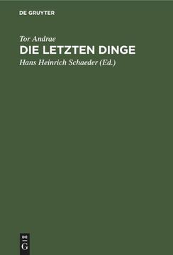 portada Die Letzten Dinge (in German)