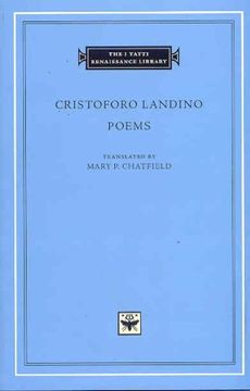 portada Poems: 0 (The i Tatti Renaissance Library) (in English)