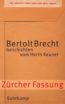 portada Geschichten vom Herrn Keuner: Zürcher Fassung