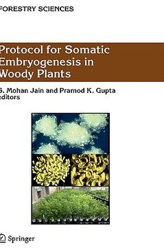 portada protocol for somatic embryogenesis in woody plants (en Inglés)