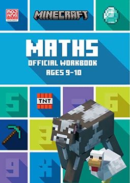 portada Minecraft Maths Ages 9-10: Official Workbook (Minecraft Education) (en Inglés)