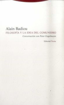 portada Filosofía y la Idea de Comunismo: Conversación con Peter Engelmann (in Spanish)