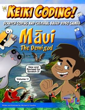 portada Keiki Coding: Maui the Demigod: Scratch 3 Coding! (en Inglés)