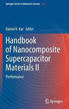 portada Handbook of Nanocomposite Supercapacitor Materials II: Performance (en Inglés)