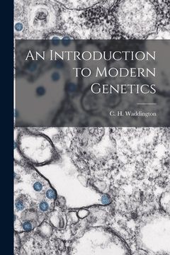 portada An Introduction to Modern Genetics (in English)