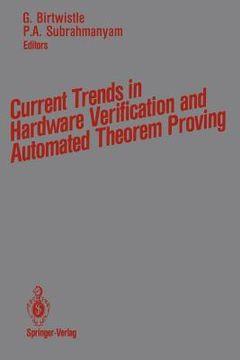 portada current trends in hardware verification and automated theorem proving (en Inglés)