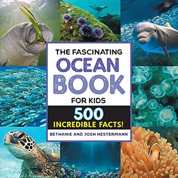 portada The Fascinating Ocean Book for Kids: 500 Incredible Facts! (Fascinating Facts) (en Inglés)