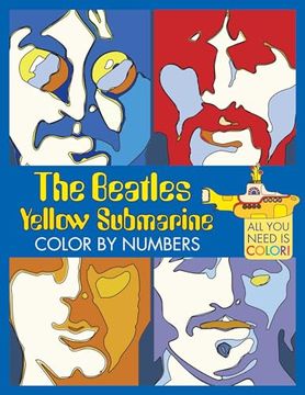 portada The Beatles Yellow Submarine Color by Numbers (en Inglés)