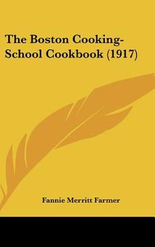 portada the boston cooking-school cookbook (1917) (en Inglés)