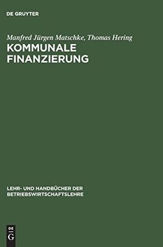 portada Kommunale Finanzierung (in German)