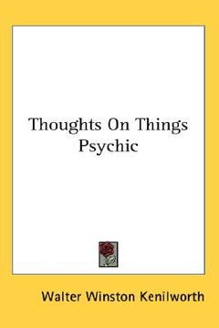 portada thoughts on things psychic