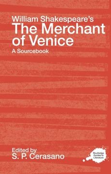 portada William Shakespeare's the Merchant of Venice: A Sourc (Routledge Guides to Literature) (en Inglés)