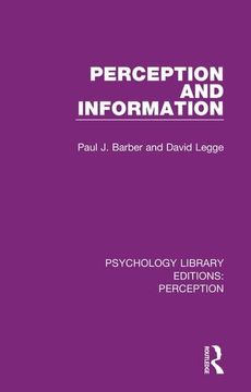 portada Psychology Library Editions: Perception: 35 Volume Set (en Inglés)