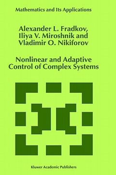portada nonlinear and adaptive control of complex systems (en Inglés)