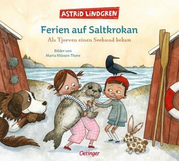 portada Ferien auf Saltkrokan. Als Tjorven Einen Seehund Bekam (in German)