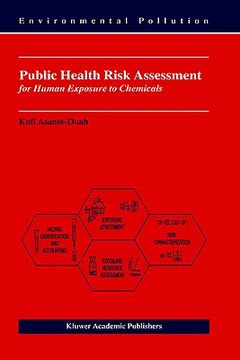 portada public health risk assessment for human exposure to chemicals (in English)