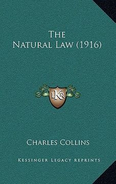 portada the natural law (1916) (in English)
