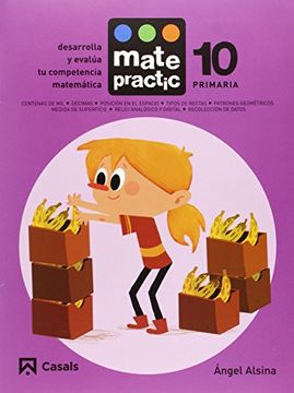 portada Cuaderno Matepractic 10 Primaria (in Spanish)