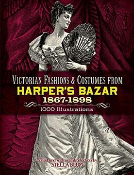 portada Victorian Fashions and Costumes From Harper's Bazar, 1867-1898 (Dover Fashion and Costumes) (in English)