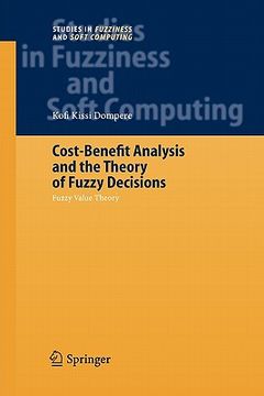 portada cost-benefit analysis and the theory of fuzzy decisions: identification and measurement theory (en Inglés)