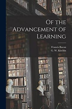 portada Of the Advancement of Learning [Microform] 