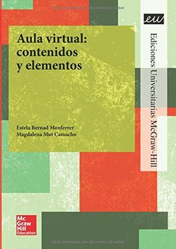 portada LA AULA VIRTUAL: CONTENIDOS Y ELEMENTOS. (in Spanish)