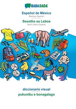 portada Babadada, Español de México - Sesotho sa Leboa, Diccionario Visual - Pukuntšu e Bonagalago: Mexican Spanish - North Sotho (Sepedi), Visual Dictionary