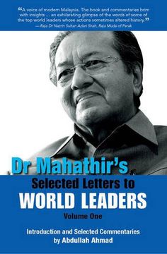 portada Dr Mahathir's Selected Letters to World Leaders (en Inglés)