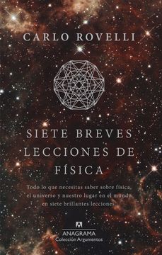 portada Siete breves lecciones de física (in Spanish)