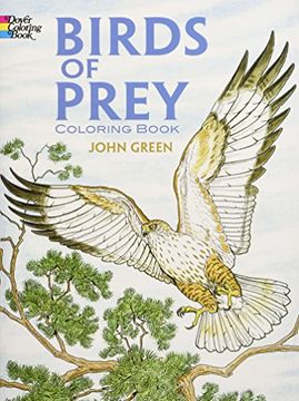 portada Birds of Prey Coloring Book (Dover Nature Coloring Book) (en Inglés)