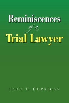 portada reminiscences of a trial lawyer