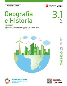 portada Geografia e Historia 3 (3. 1-3. 2) Murcia (Cer)