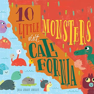 portada 10 Little Monsters Visit California, Second Edition