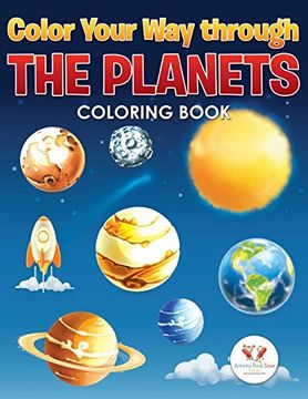 portada Color Your Way Through the Planets Coloring Book