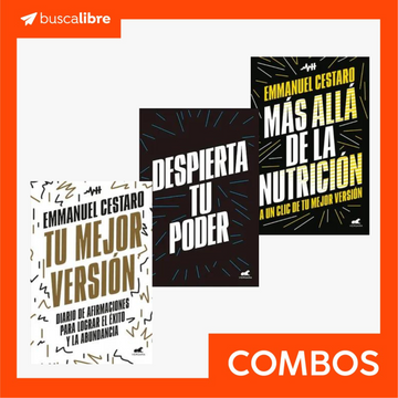 portada pack TU MEJOR VERSION + Más allá de la nutrición + Despierta tu poder
