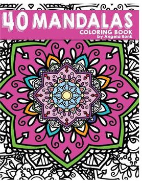 portada 40 Mandalas Coloring Book (en Inglés)