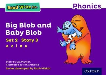 portada Read Write Inc. Phonics: Purple set 2 Storybook 3 big Blob and Baby Blob (in English)