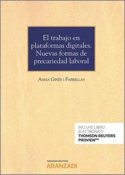 portada El Trabajo en Plataformas Digitales. Nuevas Formas de Precariedad Laboral (in Spanish)