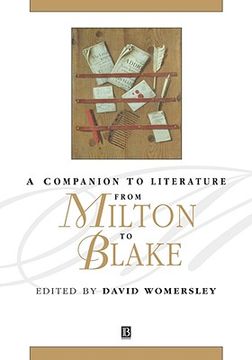 portada a companion to literature from milton to blake: 1517-1559 (en Inglés)