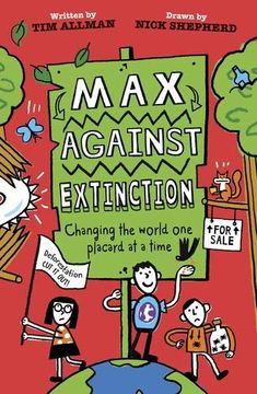 portada Max Against Extinction (en Inglés)